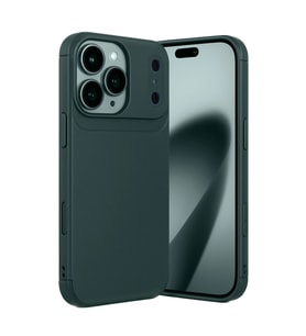 Apple İphone 17 Pro Max Auto Focus Karbon Kapak - Koyu Yeşil