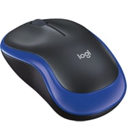 M185 Kablosuz Mouse, PC, Mac, Dizüstü Bilgisayar için, USB Mini Alıcı ile 2.4GHz, 1000 DPI Optik, 12 Ay Pil Ömrü, Sağ ve Sol Elle Kullanıma Uygun, Mavi