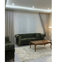 NİVEMESHOME ASSOS JAKAR 507V2 BEJ 1/3 PİLELİ FON PERDE APM