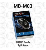 Multibox MB-M03 800 DPI Kablolu Optik Mouse