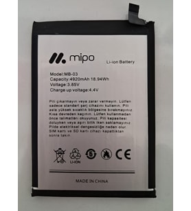 Mipo Batarya 4650 mAh Orjinal (MB-03)