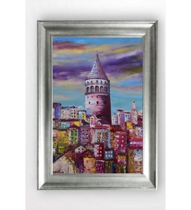 GÜMÜŞ ÇERÇEVELİ TABLO A1303
