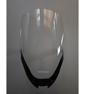 MOTOCAM SYM Joyride 125 Ön Cam 2002-2008 Model 55cm (Karbüratörlü) Şeffaf Renkli 4mm