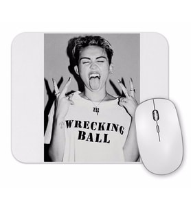 Miley Cyrus Wrecking Ball Mouse Pad
