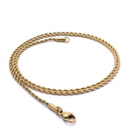 Sarmal Halat Çelik Kolye 2Mm 3183CEK023