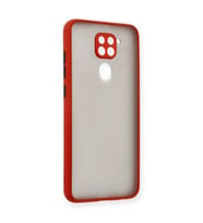 Xiaomi Redmi Note 9 Kılıf Montreal Silikon Kapak - Kırmızı