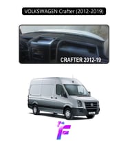 VOLKSWAGEN CRAFTER (2012-2019) Uyumlu Torpido Örtüsü Yansıma Önleyici Koruma Hızlı Montaj K78