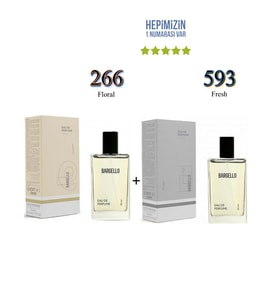 266 + 593 Kadın/Erkek Parfüm Edp 50 ml Floral/Fresh - Mnms266593