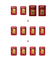 Nadir Gold 24 Ayar 20 Gram Külçe Altın (2 Adet 5 Gram Külçe Altın + 10 Adet 1 Gram Külçe Altın )