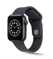 Apple Watch 44mm KRD-37 Silikon Kordon (Gri)