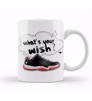 What's Your Wish Air jordan 11 low Funny Athletic Sports Fan Mens  s Kids Kupa Bardak Porselen