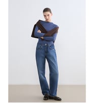LCW Jeans İndigo Boyfriend Fit Kadın Jean Pantolon