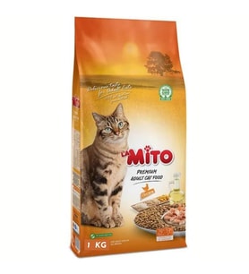 Mito Premium Tavuk Etli Yetişkin Kedi Maması (1 kg)