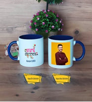 Drama Öğretmeni Kupa Bardak Lacivert Fotoğraflı Öğretmenler Günü Hediyesi