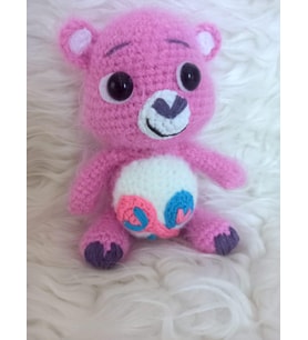 Ayıcık Charmi Amigurumi Organik Oyuncak