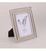 15x20 Lara Aynalı Çerçeve Gümüş