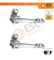 Renault Megane MK1 4/5 Kapı 1996-2003 7700828427 İçin 2 EA Ön Sağ ve Sol Kapı Gergi Yayı
