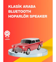 Taşınabilir Klasik Araç Tasarımlı Kablosuz Hoparlör