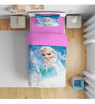 Erayshome Hediyelik Frozen Elsa 3D Tek Kişilik Nevresim Takımı