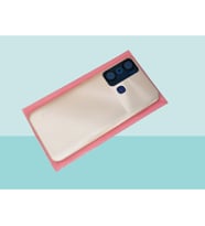 Tkgz - Infinix HOT 20İ FULL KASA Arka Kapak Batarya Kapağı - GOLD