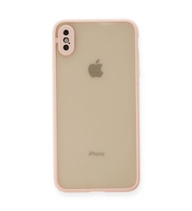 Apple İphone X Kılıf Montreal Silikon Kapak - Pembe