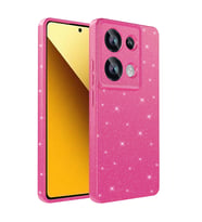 Xiaomi Redmi Note 13 Pro 4G Uyumlu Kılıf Kamera Korumalı Simli Lüks Zore Koton Kapak