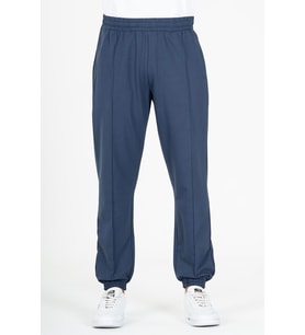 Maraton Sportswear Oversize Erkek  Lastik Paça  Basic Açık Lacivert Eşofman Altı 22417