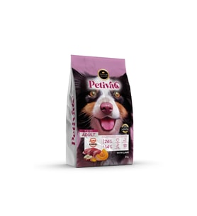 Petiva Yetişkin Kuzulu Köpek Maması 3 Kg