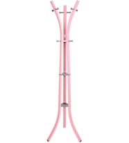 Perilla Metal Lobby 360 Ayaklı Portmanto Askılık Pembe 40 cm 185 cm
