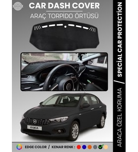FIAT EGEA (2007-2021) EKRANSIZ Torpido Örtüsü Ön Göğüs Koruma Torpido Koruma Tam Uyum Kolay Montaj