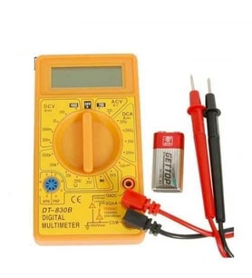 Dijital Multimetre Wert2450  DC-AC Gerilim Elektrik Ölçü Aleti