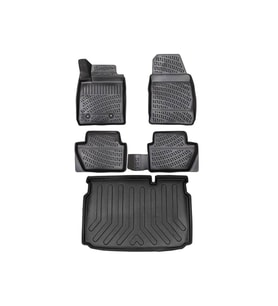 Frd Ecosport 3d Paspas Ve Alt Bagaj Havuzu Seti (Siyah - Beyaz)