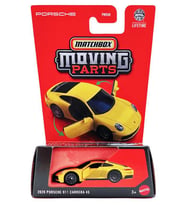 Matchbox Moving Parts - 2020 Porsche 911 Carrera 4S - Sarı (1/64)