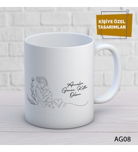 anneler Günü Özel Kupa Bardak 08
