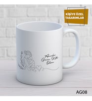 anneler Günü Özel Kupa Bardak 08