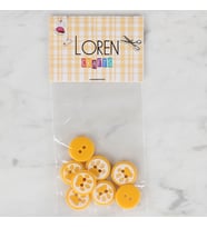 Crafts 8 Li Sarı Pati Düğme - 613