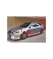 HONDA ACCORD CUSTOM MARŞPİYEL SAĞ SOL TAKIM FİBERGLASS BOYASIZ