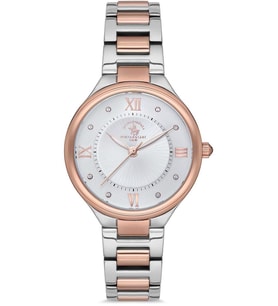 SANTA BARBARA POLO SB.1.10128.5 ZARİF MODEL ÇELİK BAYAN KOL SAATİ