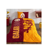 TAÇ LİSANSLI GALATASARAY ŞANLI ASLAN YORGAN SETİ ( YASTIK HEDİYELİ)
