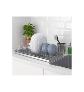 Metal Bulaşıklık Kungsfors Bulaşıklık 60 Cm Galvanizli Paslanmaz Çelik Profesyonel