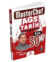 MEB AGS Tarih MasterChef 30 Deneme Dizgi Kitap