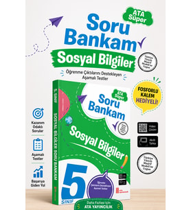 5. Sınıf Ata Süper Sosyal Bilgiler Soru Bankam