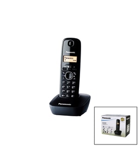 PANASONİC KX-TG1611 SİYAH - OVAL KABLOSUZ DİJİTAL TELSİZ TELEFON (5680)