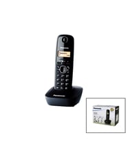 PANASONİC KX-TG1611 SİYAH - OVAL KABLOSUZ DİJİTAL TELSİZ TELEFON (5680)