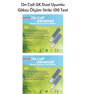 Acon - OnCall Advanced Kan Şekeri Ölçüm Stribi (100 Test)