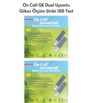 Acon - OnCall Advanced Kan Şekeri Ölçüm Stribi (100 Test)