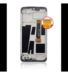 Oppo Ax7 Ekran Dokunmatik Siyah Çıtalı (Siyah)