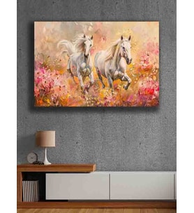 Koç stüdyo Modern tasarım kanvas tablo 50x70 (Çok Renkli)