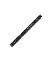 Uni-Ball Teknik Çizim Kalemi Akrilik Uçlu Fine Line Pin 0.8 Mm Siyah (12 Li Paket)