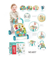 Piyanolu 4in1 Bebek Yürüteci (Turkuaz Renk)